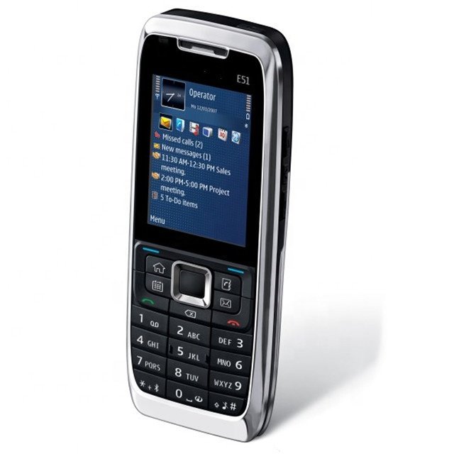 For Nok E51 Original GSM Super Cheap Original Bar Simple Unlocked Mobile Cell Phone handset By Post